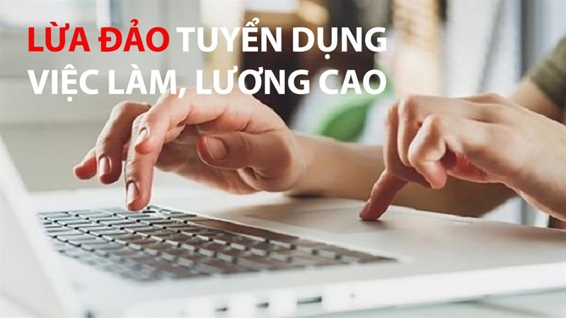 Cảnh báo chiêu trò lừa đảo việc làm thêm trên mạng xã hội